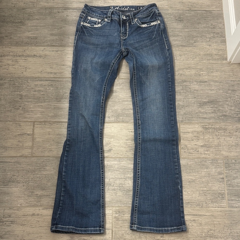 L.A. Idol Women's Dark Blue Boot Cut Jeans